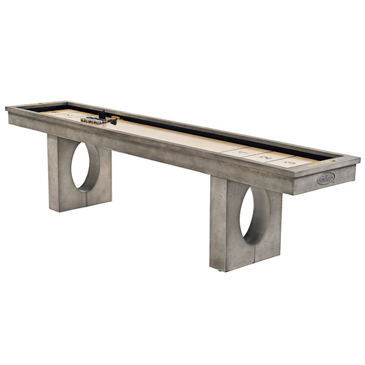 Barrington Billiards 11' Aurora Outdoor Shuffleboard Table with Scratch-Resistant Playfield and 8 Puck Set