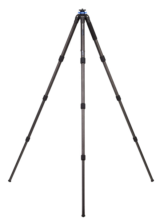 Benro Mach3 Carbon Fiber Tripod – Extra-Long 4-Section Heavy-Duty Tripod with Twist Locks, Interchangeable Feet & 44 lb Load Capacity for DSLR, Mirrorless & Video Cameras (TMA48CXL)