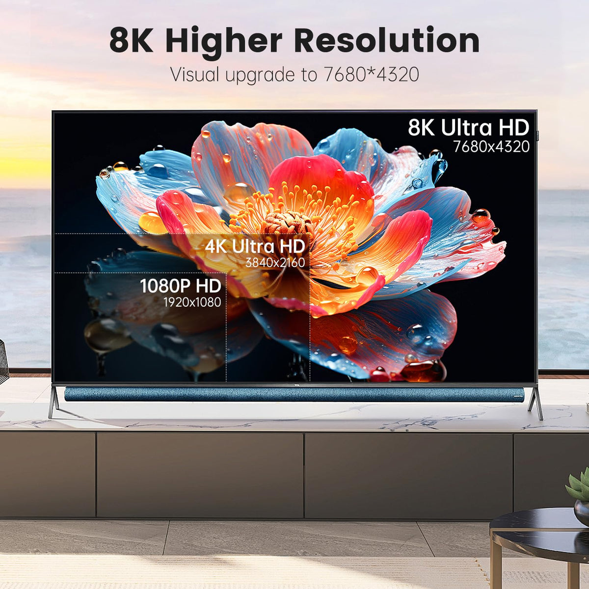 TagBreet 8K 2.1 5 /1.5M, 48Gbps 4K 240Hz 165Hz 144Hz 120Hz, 8K 60Hz, HDR10+, HDCP2.3|, PS5 HDMI Cable ft | Ultra High