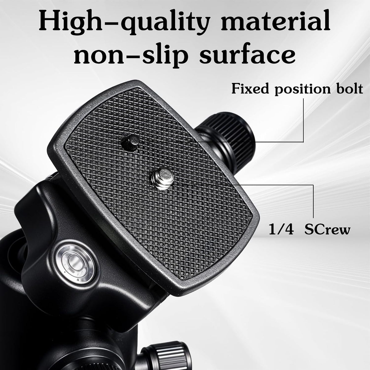 Xinjoduz 2 Pack Quick Release Plate for Tripod Universal Camera Mount Adapter Replacement with Stainless Steel ABS