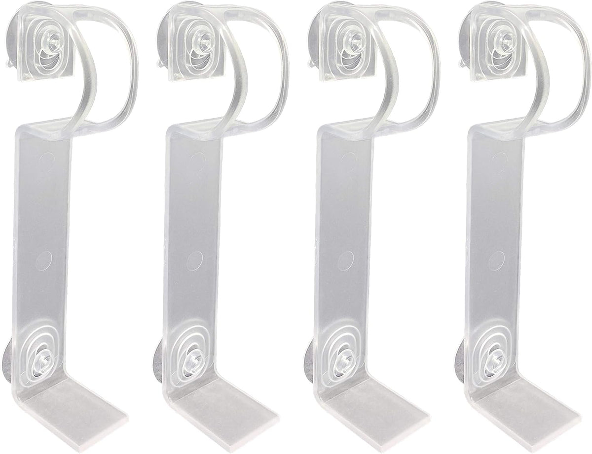 612 Vermont Window Candle Holders - Secure Suction Cups & L-Shaped Bracket | Fits Most Candles, Pack of 4