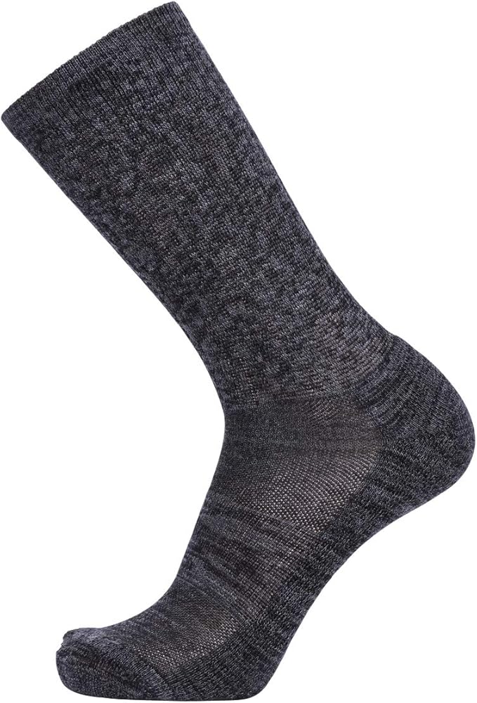 EnerWear 4 Pack Women's Merino Wool Outdoor Hiking Trail Crew Sock