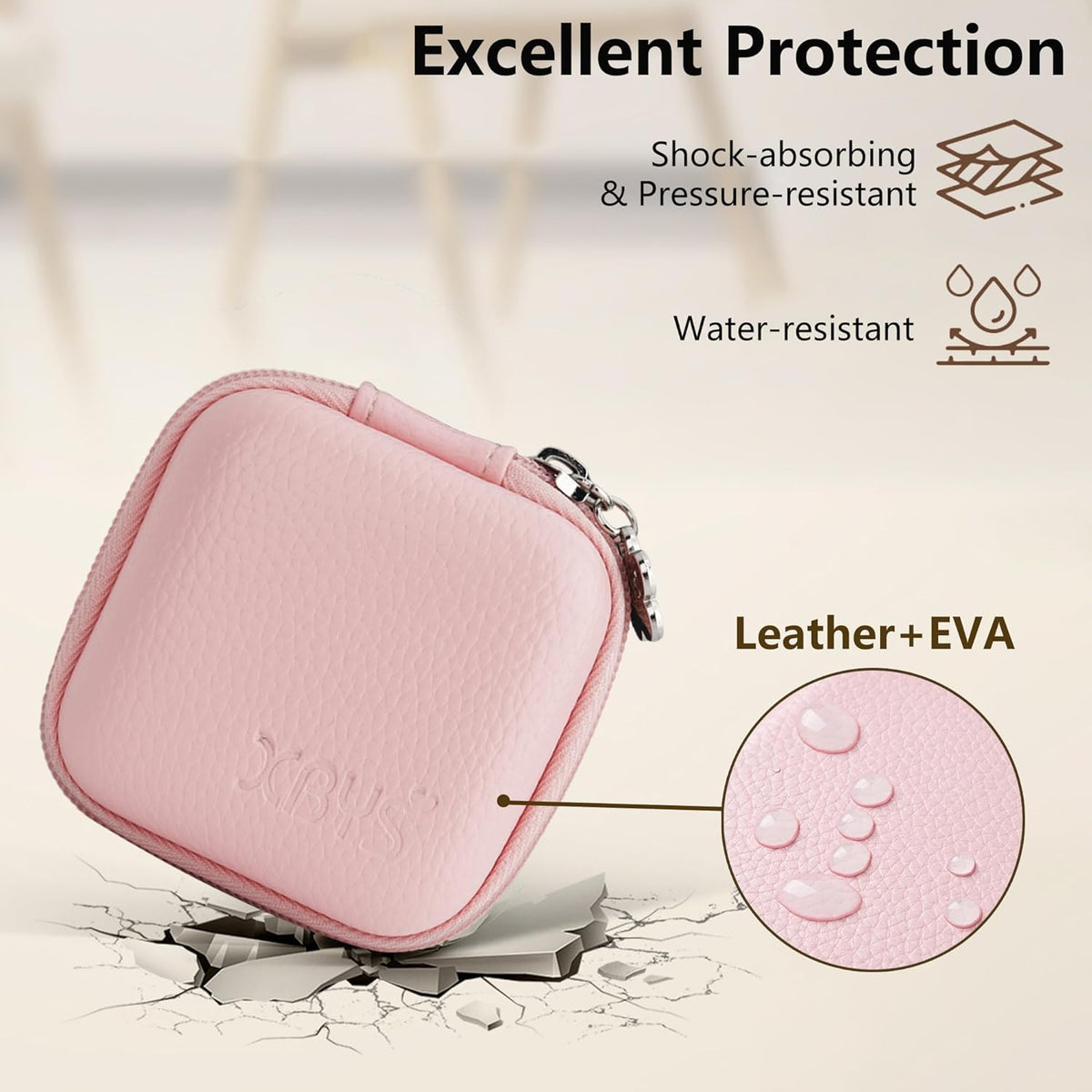Linpr (1st/2nd Card Reader Case for Square Contactless & Chip Reader Gen), Mini Hard Shell Carrying Bag, Fits Credit
