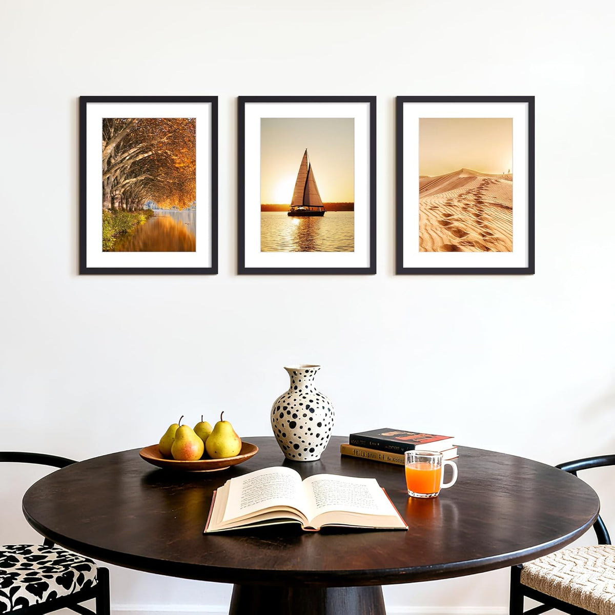 Upsimples 13x17 Picture Frame - Versatile Display for 10x14 or 13x17 Photos, Black, 1 Pack