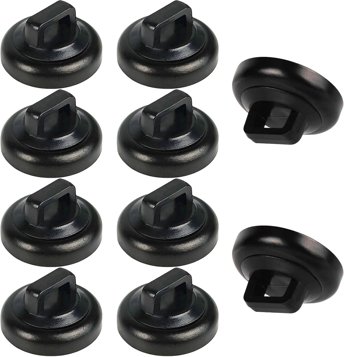 10 Magnet Zip Tie Mount Clips Magnetic Zip Ties Mount Base Holder Multipurpose Wire Cable Holder Mount Wire Clips