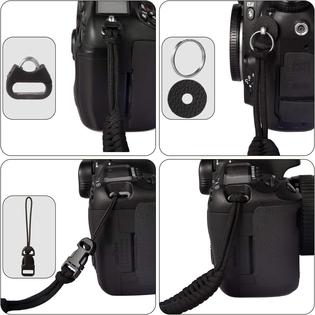 Strap,1Pack Camera Wrist Adjustable Nylon Camera Hand Strap,for GoPro,DSLR,Fuji, and Mirrorless Cameras Photographers