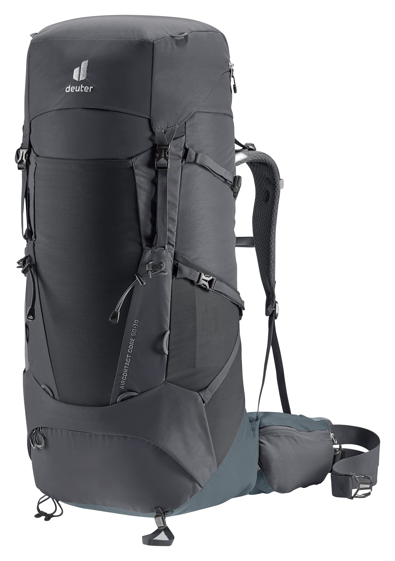 Deuter Aircontact Core 50+10L Hiking Backpack - Graphite-Shale