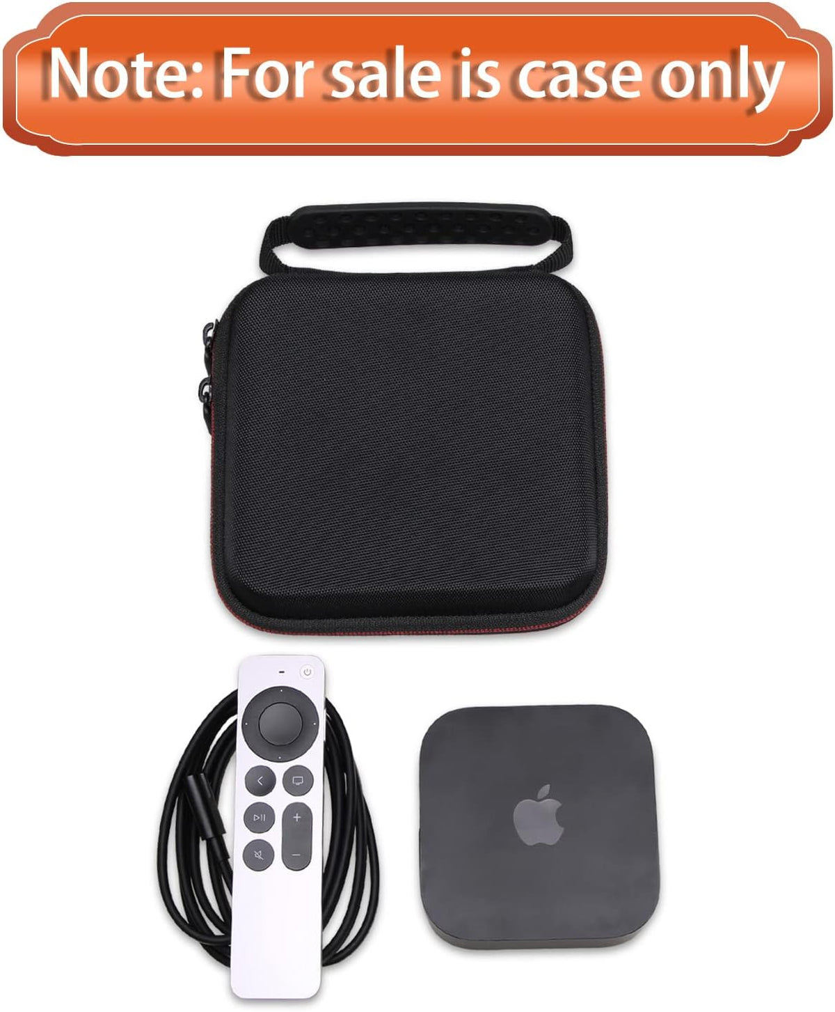 L LTGEM 2022 4K 64GB (3rd LTGEM EVA Hard Case for Apple TV WiFi with Storage Generation) - Travel - Protective Carrying