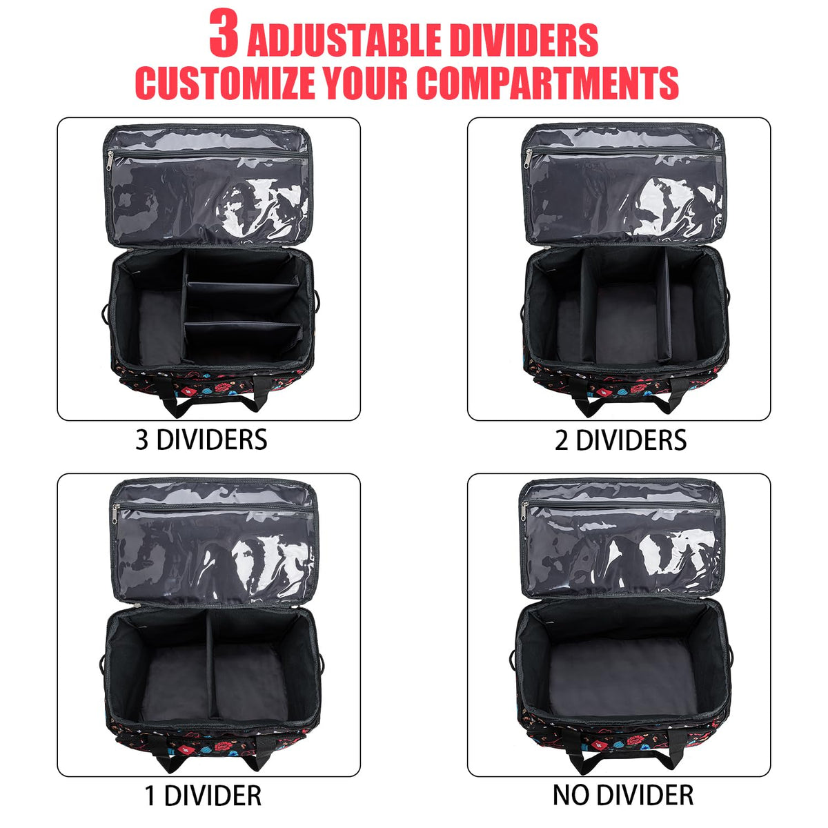 Medical Bag Rolling Roller Bag Trolley Duffel Nurses EMT CNA RN Empty for First Aid Responder Home Health Care Nursing Student Roll Duffle Bag Carry on Wheels Work Physicians Doctor