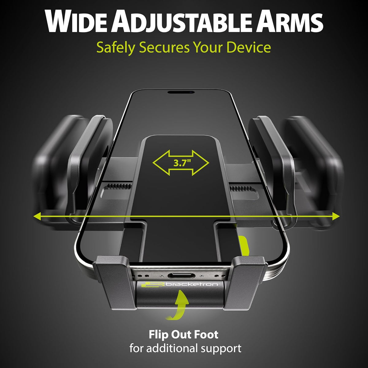 Bracketron Versatile TripGrip Car Phone Mount
