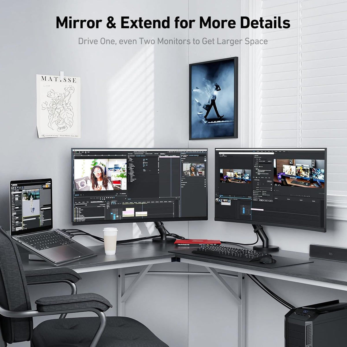 4K 3 1.2 1.4 BENFEI DisplayPort to HDMI Feet Cable[Aluminum Shell, Nylon Braided], Uni-Directional DP Computer to HDMI
