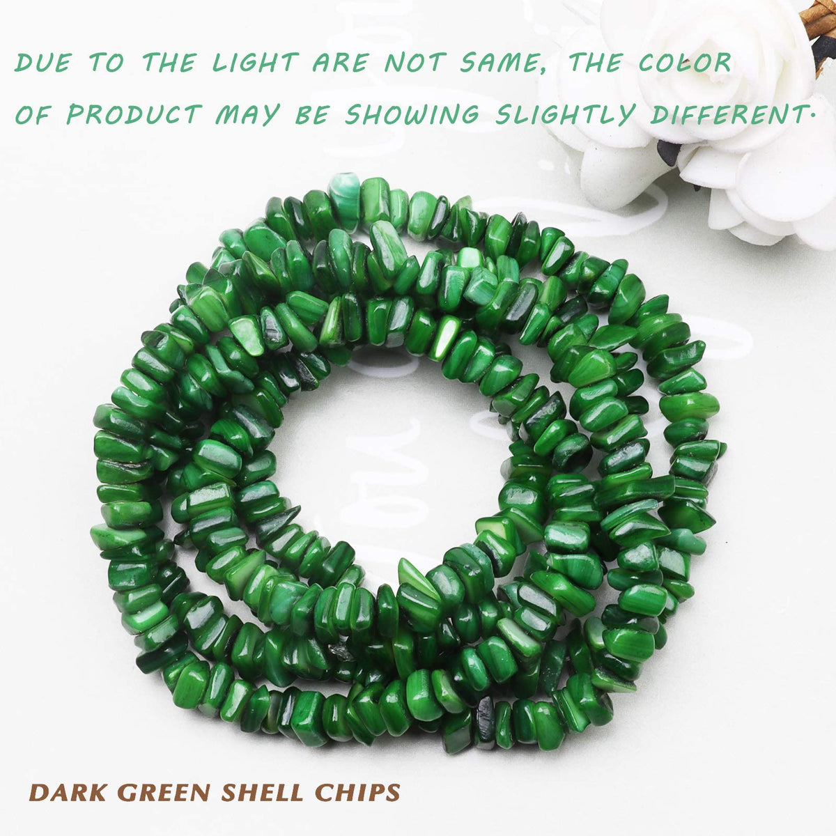 500 pcs Natural Chip Stone Beads, Malachite 5-8 mm Irregular Gemstones Healing Crystal Loose Bead for Jewelry Making Bracelet Crafting