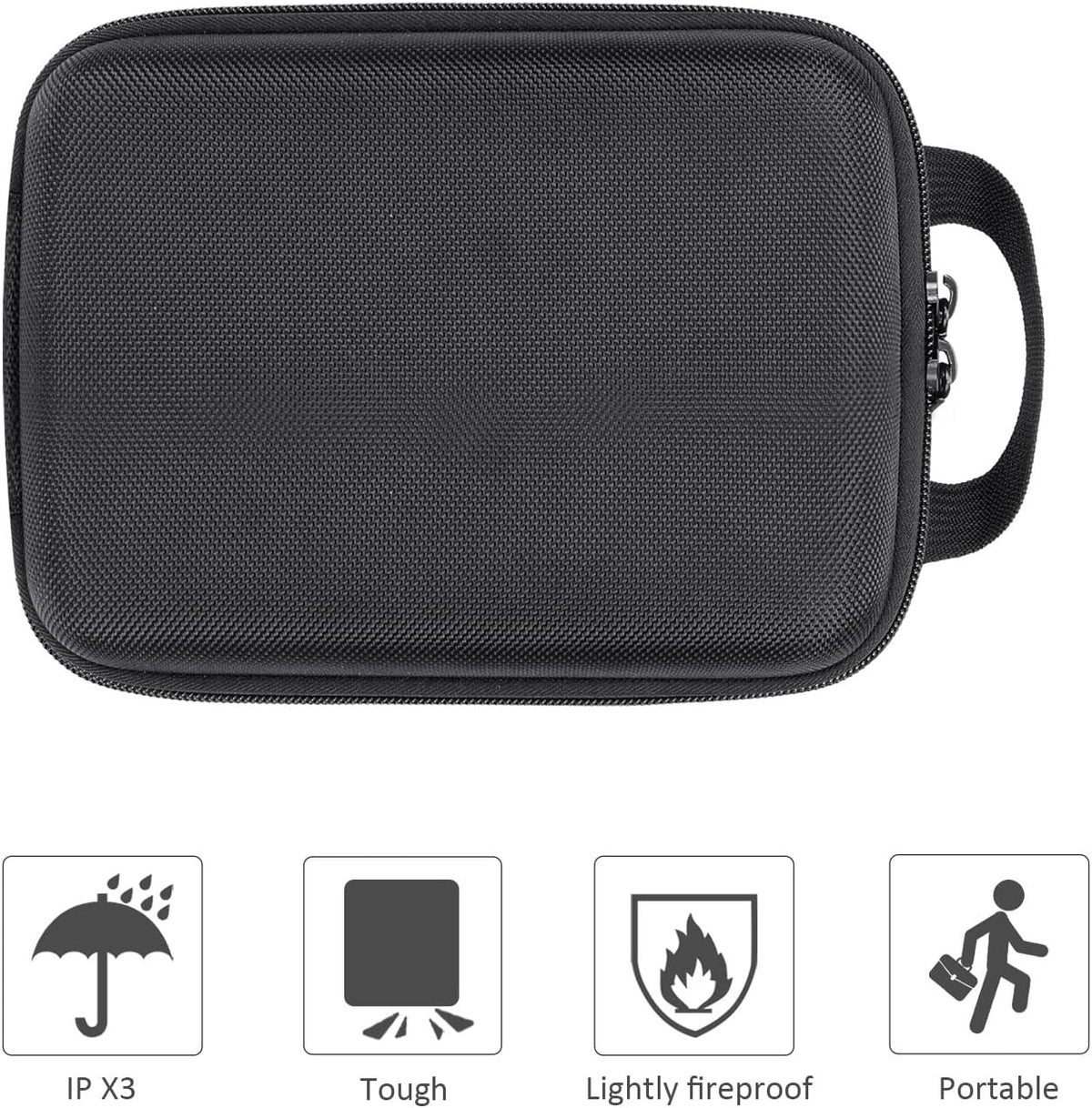 co2CREA X-H2S X-H2 Hard Travel Case Replacement for Fujifilm Mirrorless Camera