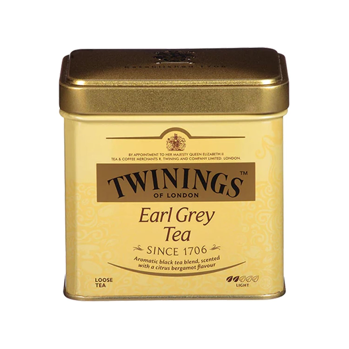 Twinings Earl Grey Loose Tea - Smooth & Flavorful Black Tea Leaves, 7.05 Ounce Tin, Enjoy Hot or Iced