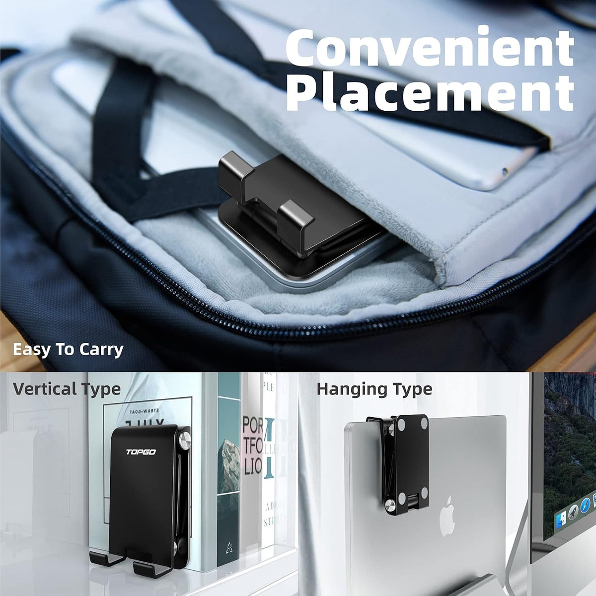 Beamingnet 14/Smartphones/iPad TOPGO Cell Phone Stand, [Stable & Height Adjustable] Foldable Cellphone Holder for Desk
