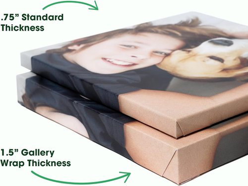 BuildASign Custom Canvas Prints - Personalized Wall Art for Home Decor | Ready to Hang (30" L x 40" W x 1.5"D)