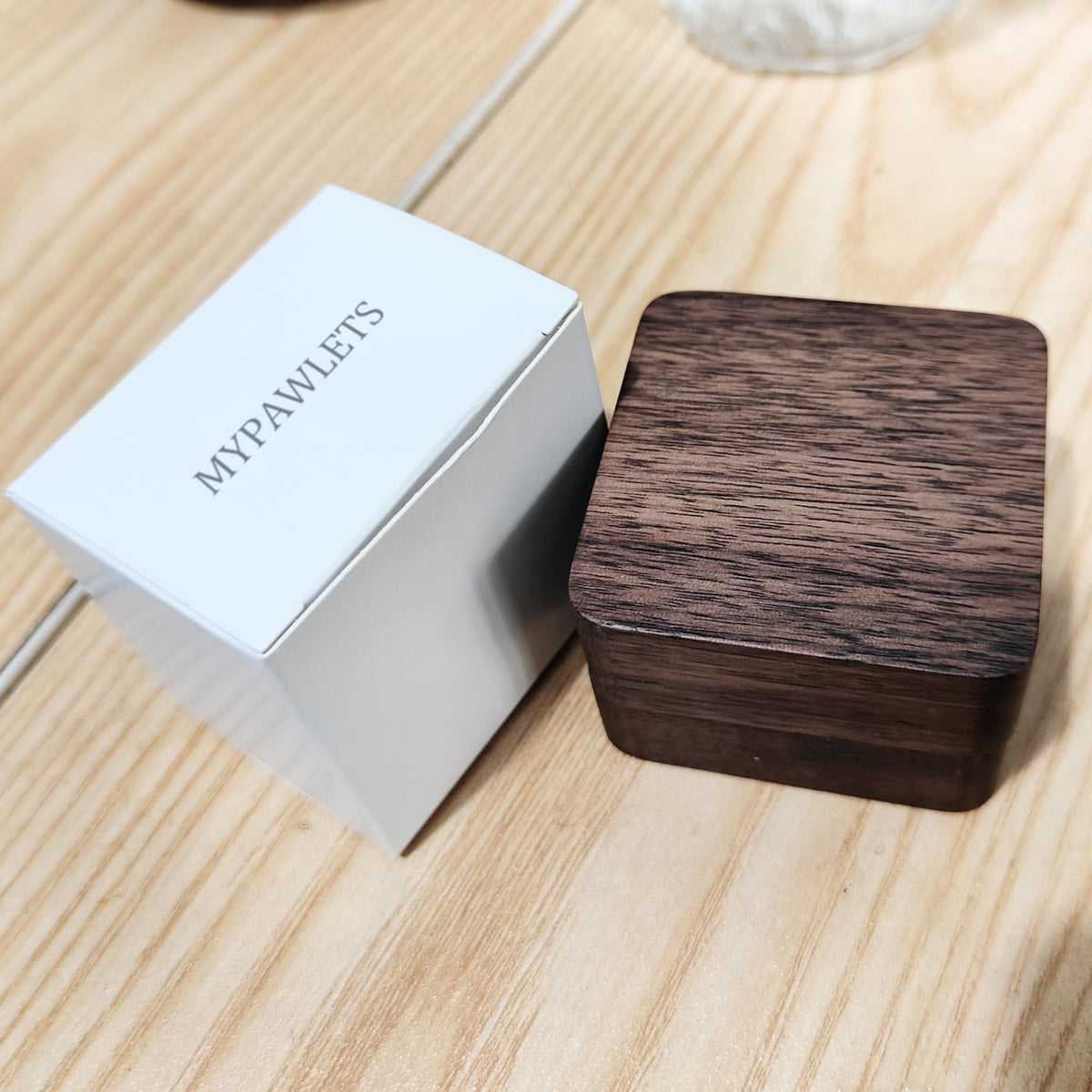New Baby Gifts for New Parents Mom Daddy Funny Double-Sided Silver Decision Coin with Handmade Wooden Box Pregnant Gifts for First Time Moms Keepsake for Baby Memory