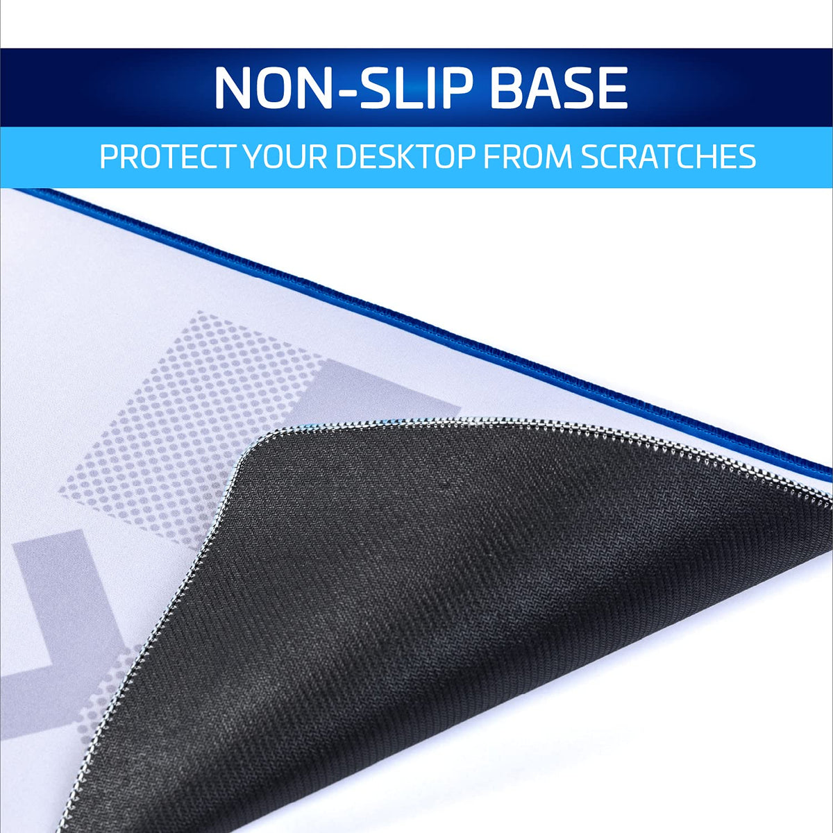 Paladone PlayStation 5 Icons Large Gaming Mouse Pad for Desk Keyboard Mousepad Non-Slip