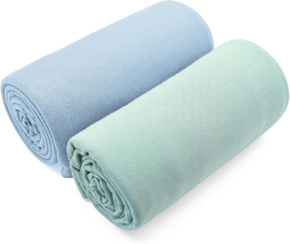 Sage & Blue Wrap Blanket for Newborn Photography - Baby Props for Boys & Girls