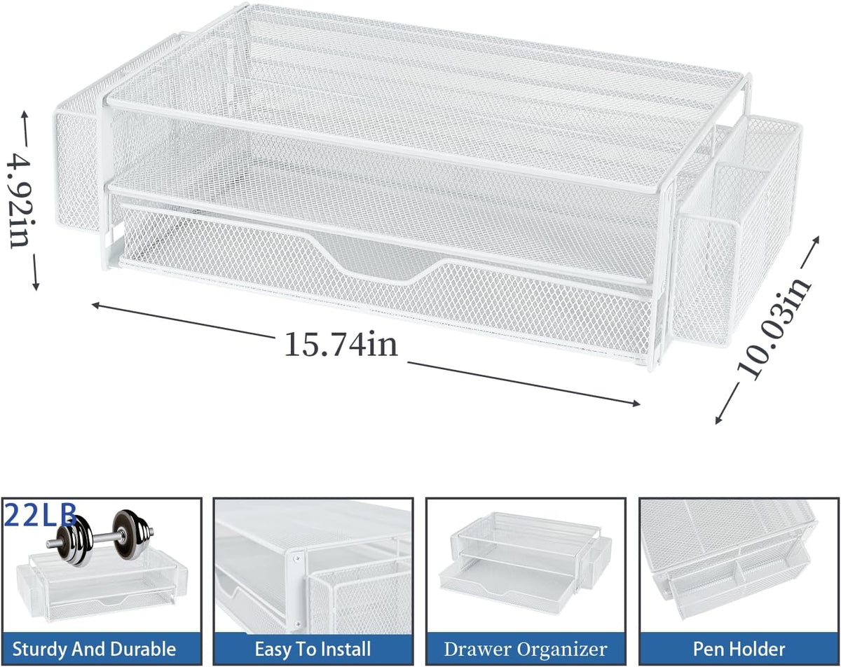 Riser2-Tier 2 AUPSEN Computer Monitor Stands Desk Organizers and Accessories, Office Desk Accessories Organizer
