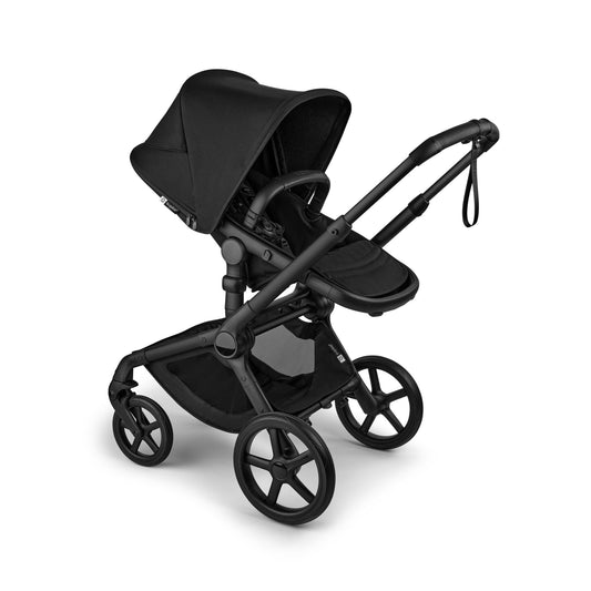 Bugaboo Fox 5 Renew All-Terrain Stroller – Full Size Premium Baby Stroller from Newborn to Toddler with 2-in-1 Bassinet to Seat Conversion, One-Hand Fold & XL Storage – Heritage Black