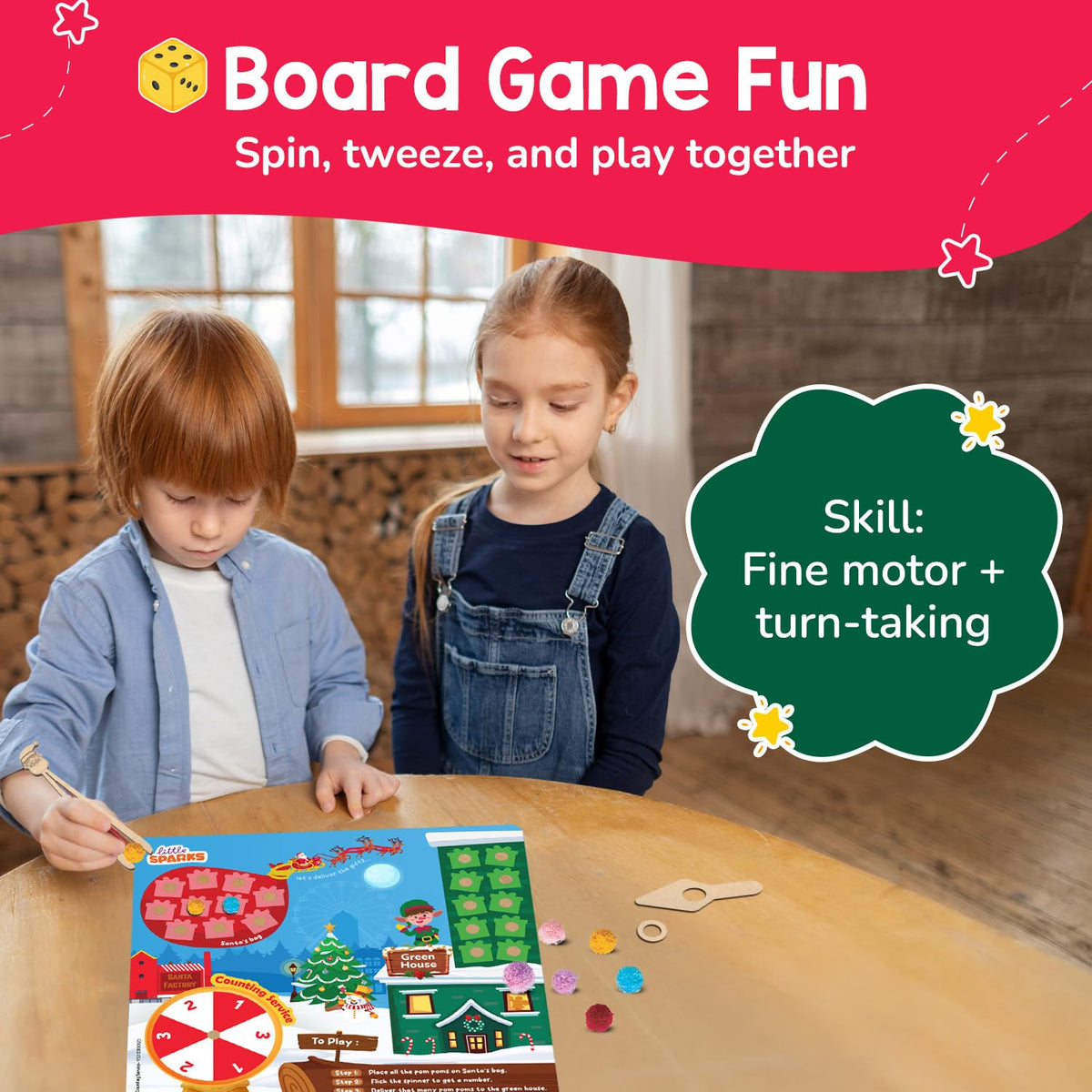 Smartivity Montessori Based Busy Box for 3,4,5 Years Old Boys and Girls I 7in1 Preschool Learning Activity Kit for Toddlers 3-6 I for Kids I Educational Toy I Vocabulary, Fine Motor&Scissor Skills