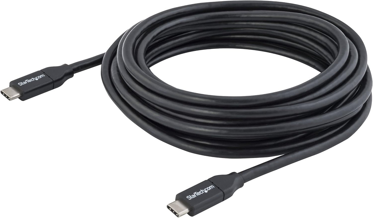 4m 13 [5A] 2.0 2.0 ft USB C Cable with Power Delivery - M/M - USB - USB-IF Certified - USB Type C Cable