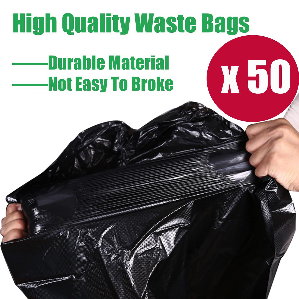 6Pack - Large Dog Pooper Scooper for yard - 20L Step Dog Poop Trash Can Outside - Pet Waste Container Outdoor with Removable Inner Bin - 28" Pooper Scooper & Long Handle Metal Tray&Rake & 50 Waste Bag