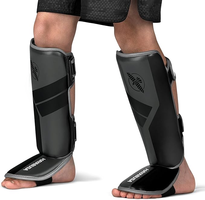 Hayabusa S4 Kids Shin Guards, Muay Thai, MMA, Kickboxing, Martial Arts