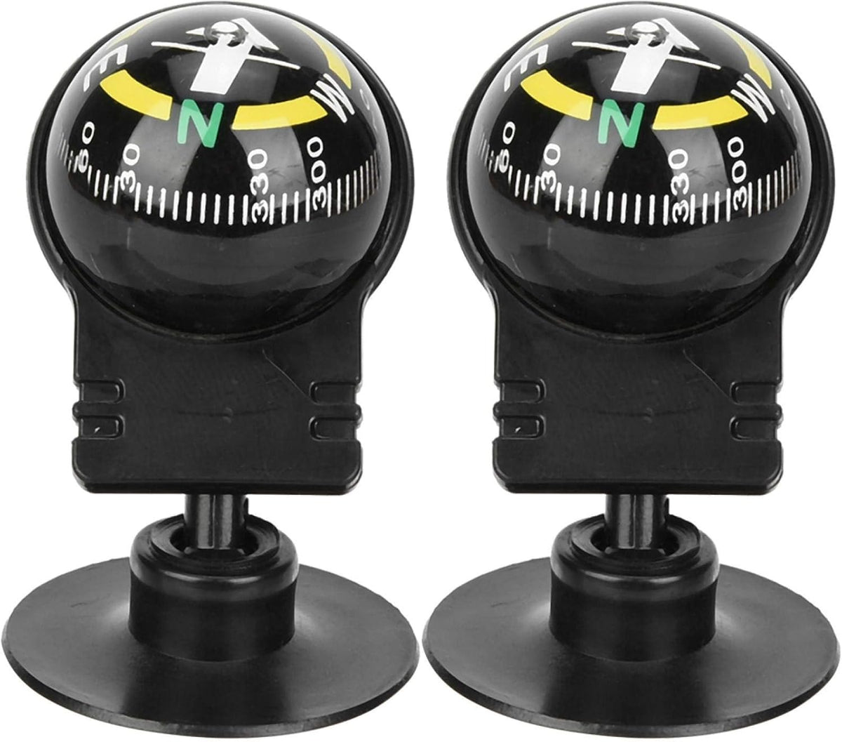 Compact Suction Cup Car Mount for Easy Navigation in Trucks and Boats