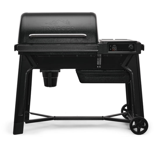 Traeger Grills Woodridge Electric Wood Pellet Grill and Smoker, Wi-Fi Temperature Control up to 500 Degrees, 860 Sq. In. Cooking Capacity, 6-in-1 for Outdoor Grilling, Smoking, and BBQ, TFB86MLH
