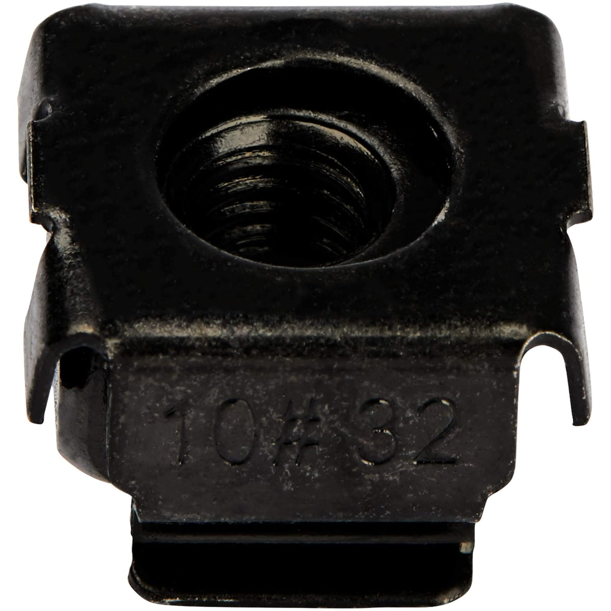StarTech.com 50-Pack 10-32 19" 10" StarTech Square Hole Cage Nuts and Installation Tool for or Server Racks, Cabinets