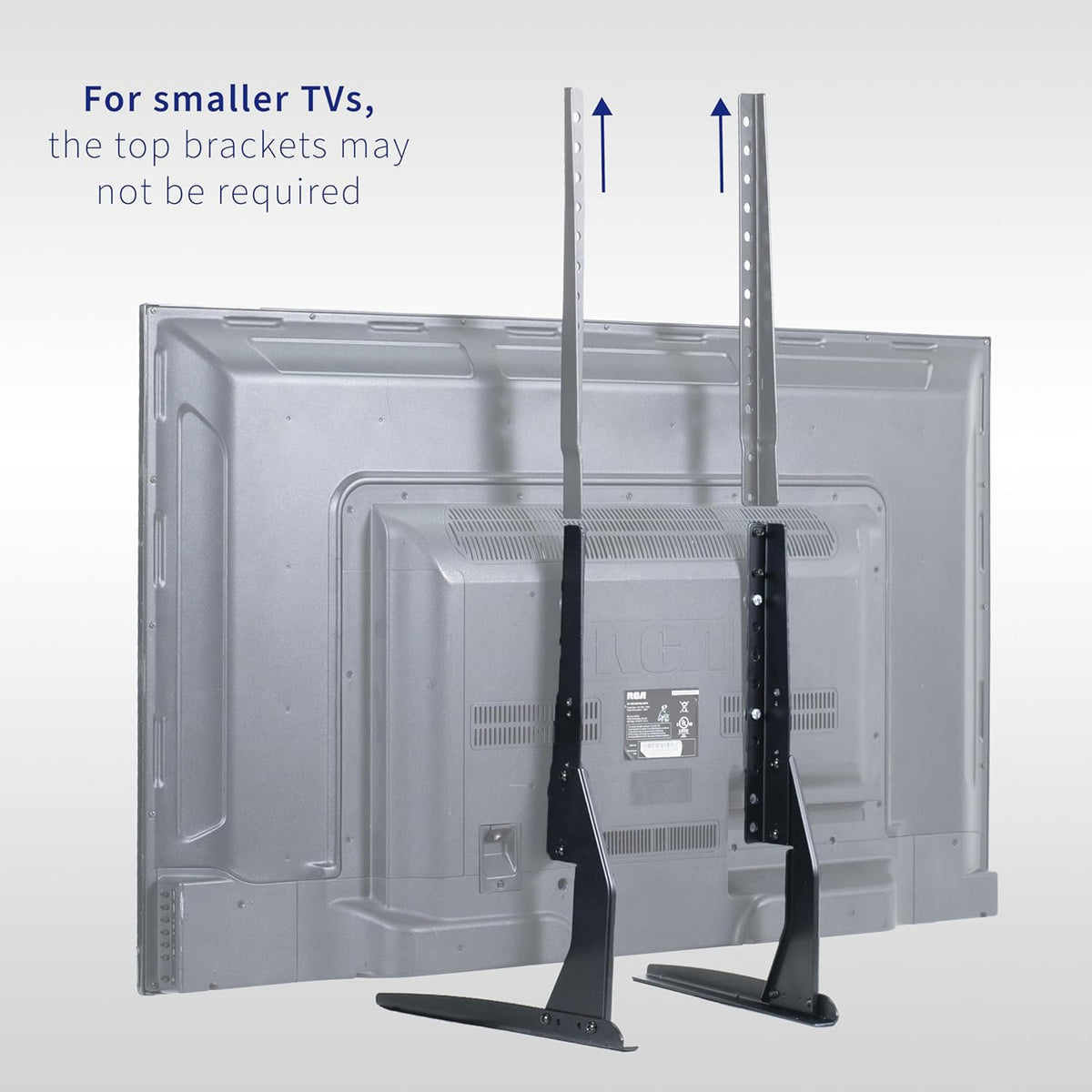 VIVO 22 65 inch STAND-TV00Y Universal Tabletop TV Base Stand for to LCD Flat Screens, Pedestal Replacement Legs VESA