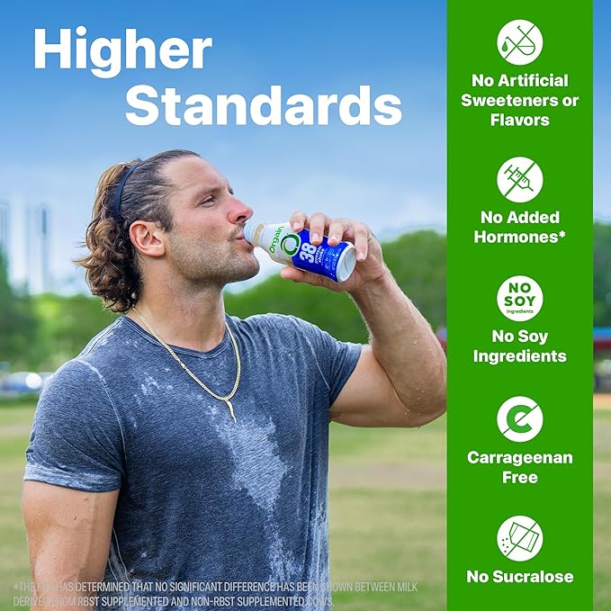 Orgain 38g High Protein Shake, Dairy Isolate Protein Milk, Vanilla, 6g BCAAs, 1g Sugar Per Serving, Meal Replacement, Ready to Drink, Keto Friendly, Gluten-Free 14 Fl Oz (Pack of 12)