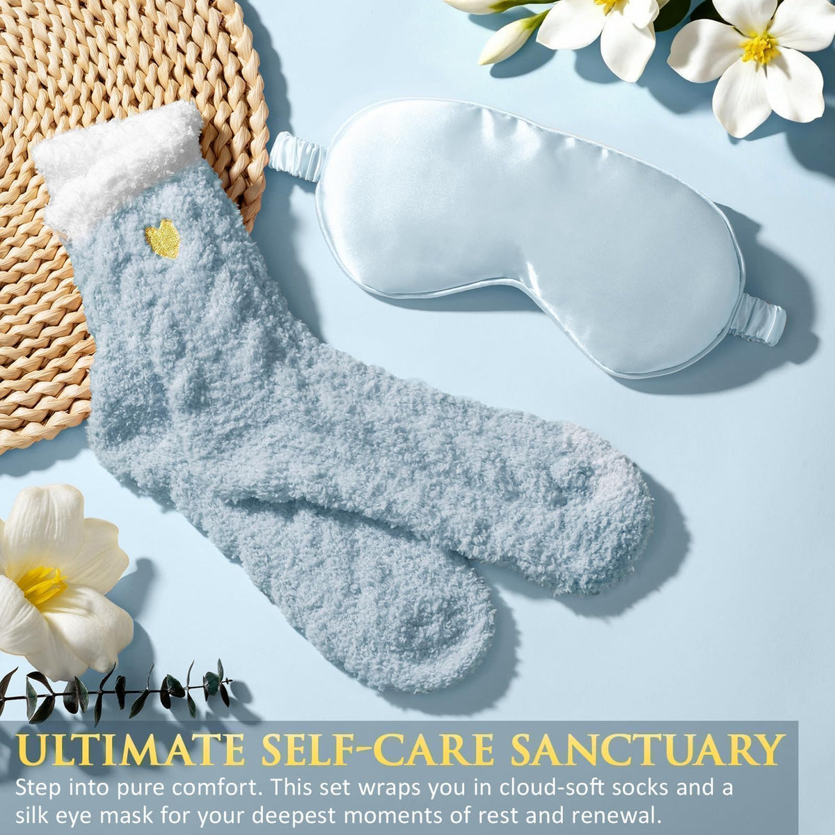 Mothers Day Birthday Gifts for Women Self Care Package Get Well Soon Gift Baskets, Thinking of You Sympathy Spa Gift Set w/ Crochet Flower Bouquet, Unique Gifts for Women Mom Sister Grandma Friends