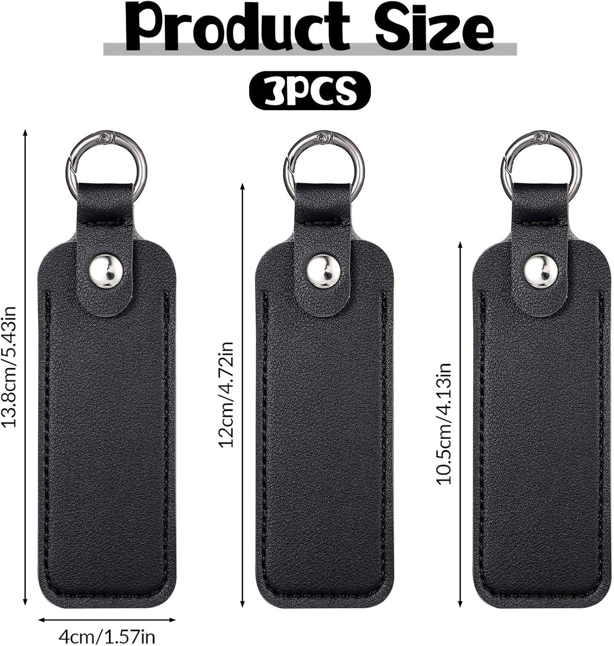SynHHergyx 3 Pcs USB Flash Drive Case Leather Storage Cases. Anti Lost Thumb Flash Drive Holder USB Holder Protective