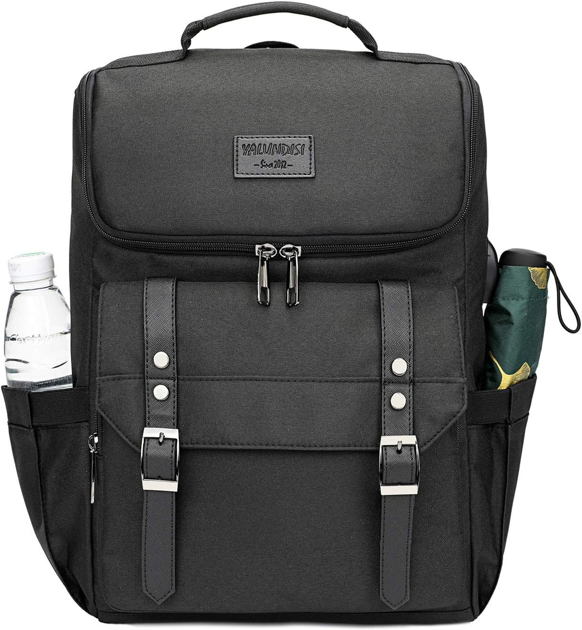 YALUNDISI Backpack Backpack Backpack 15.6 Inch Vintage Travel Laptop with usb Charging Port for Women & Men College