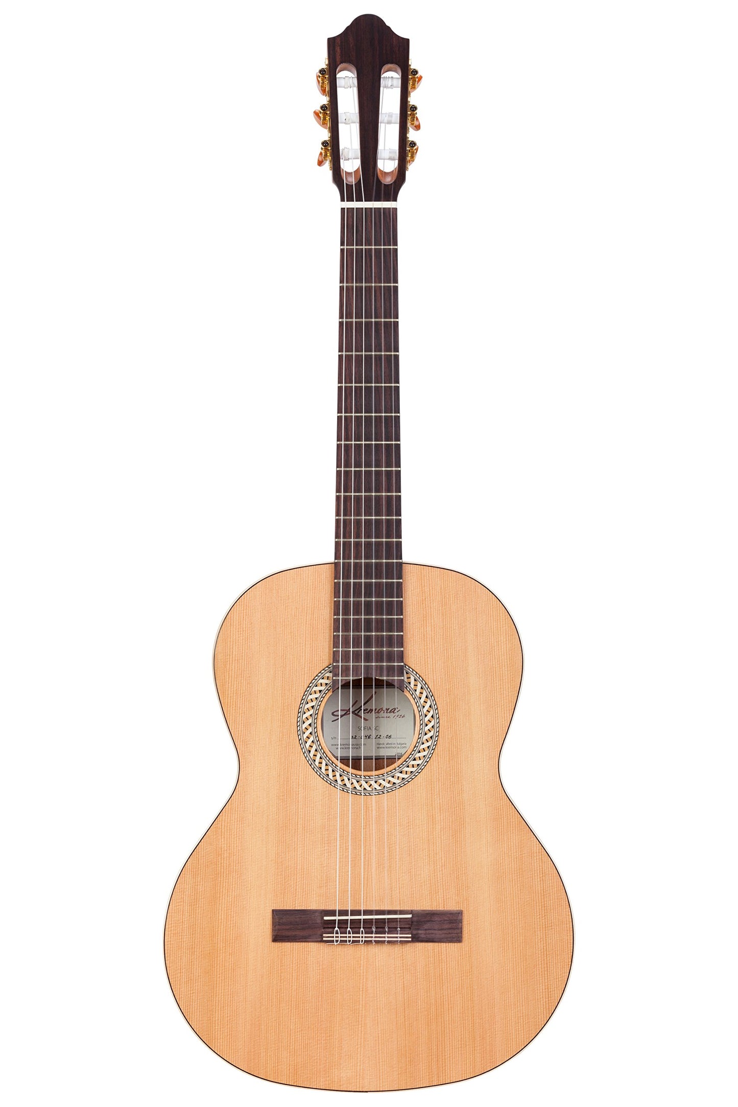 Kremona Sofia SC-T – All-Solid Classical Guitar – Handmade in Europe – Deluxe Hardshell Case Included
