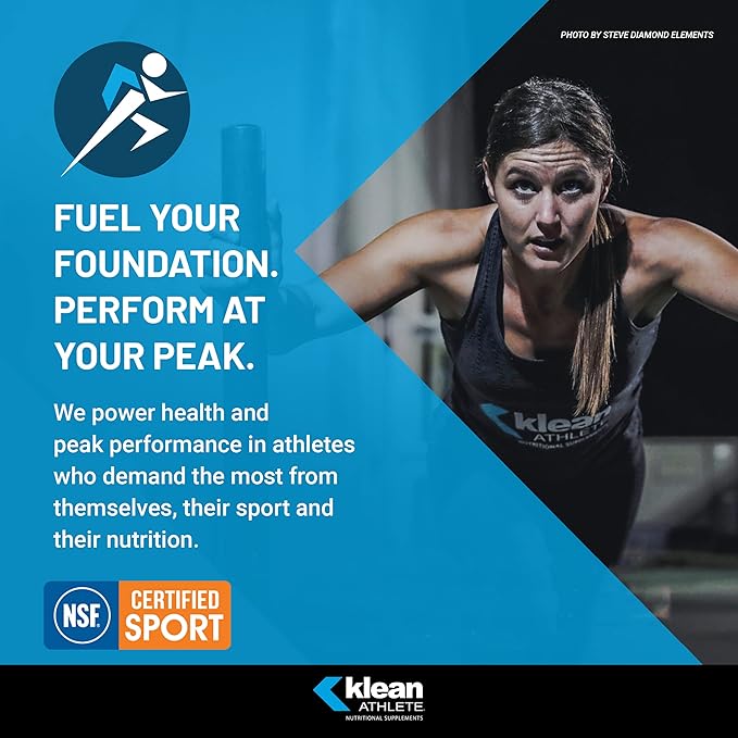 Klean Athlete Klean Isolate - Whey Protein Isolate - Daily Protein & Amino Acid - Intake for Muscle Integrity* - NSF Certified for Sport - 20 Servings - Natural Vanilla Flavor