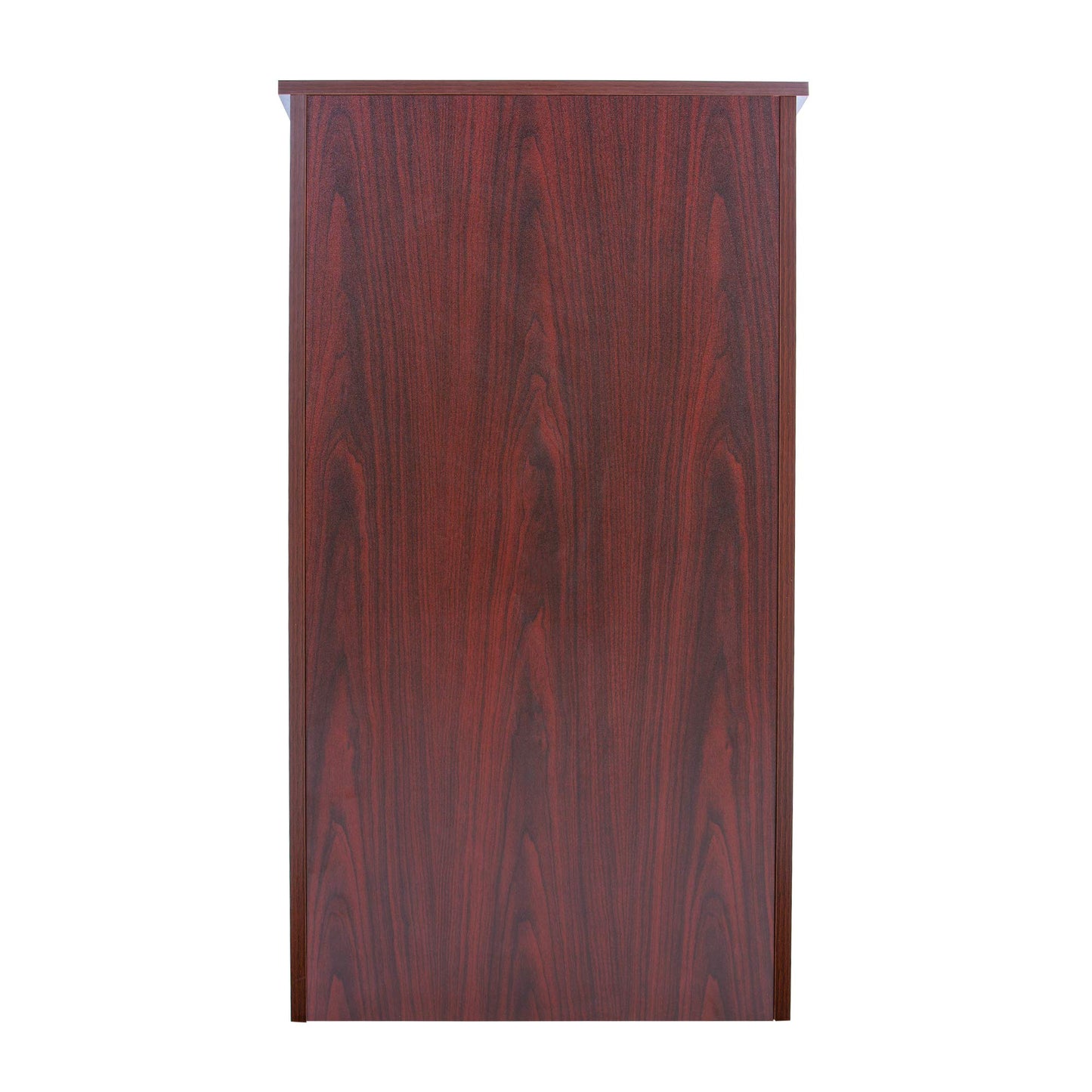 OEF Furnishings CoreEssential Series Commercial-Grade Floor-Standing Lectern (Mahogany)