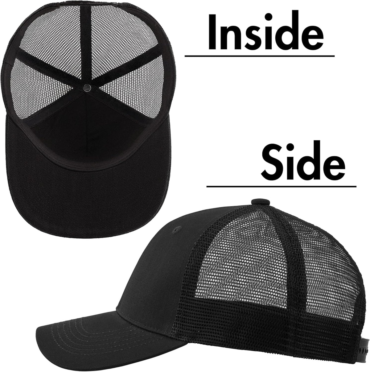 Skiennix Men's Birthday Gift - Unique Funny Gifts for Dad, Grandpa | Black Handyman Hat