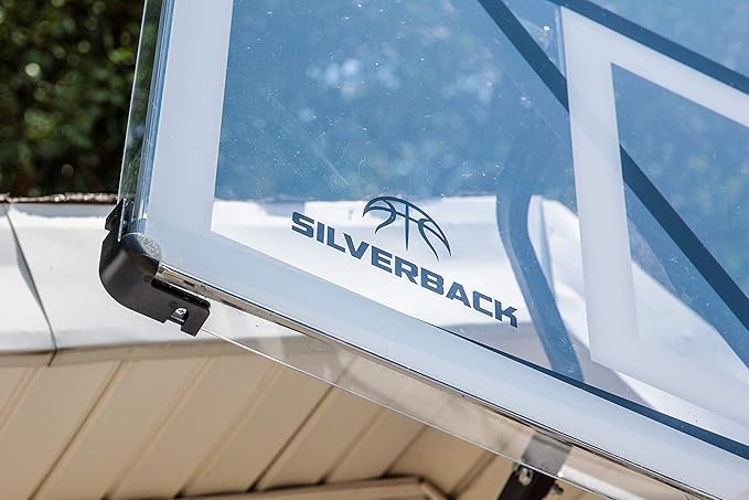 Silverback NXT 54" Wall Mounted Adjustable-Height and Fixed Basketball Hoop with QuickPlay Design