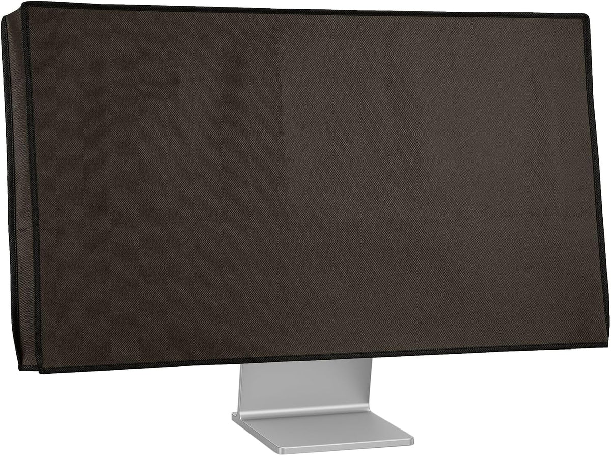 34-35" kwmobile Monitor Cover Compatible with Monitor - Dust Cover Computer Screen Protector - Dark Grey