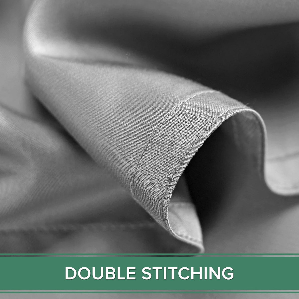 Pure Bamboo Queen Sheets - Luxuriously Soft 100% Organic Viscose Bed Sheet Set | Cooling & Durable (Queen, Stone Grey)