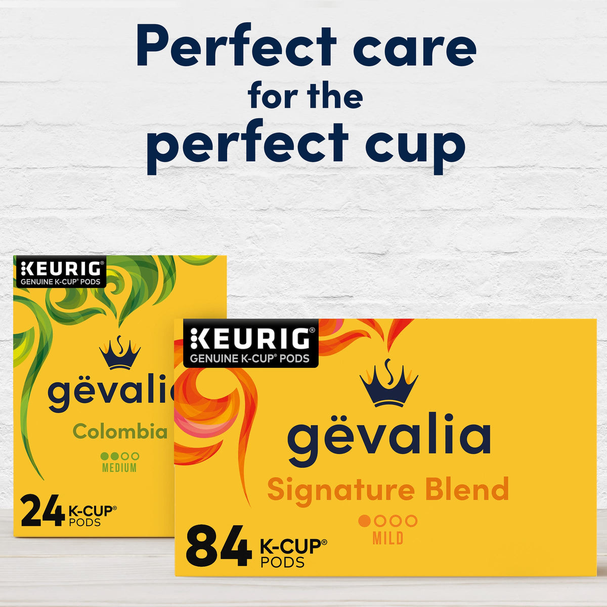 Gevalia Signature Blend Mild Light Roast K-Cup Coffee Pods, 84 ct Box