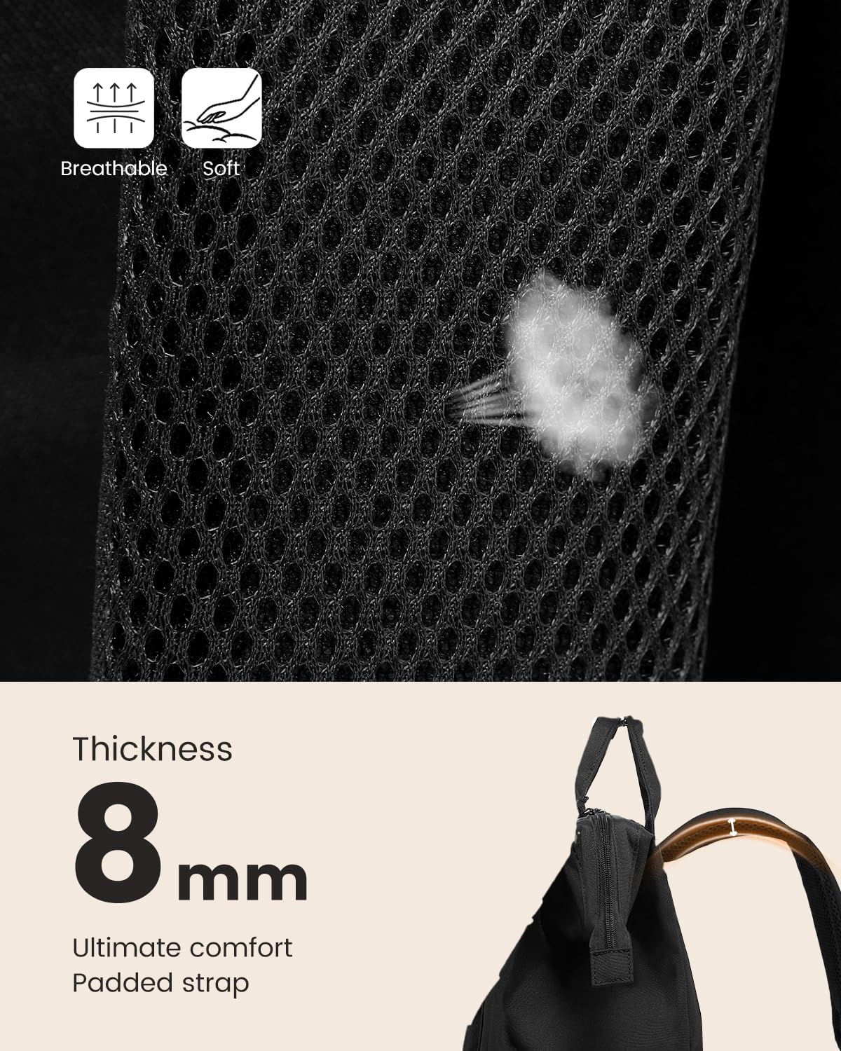 Backpack Commuter Backpack Backpack 17 Inch, LOVEVOOK Laptop for Women Work Travel Business Computer Bag Doctor Nurse