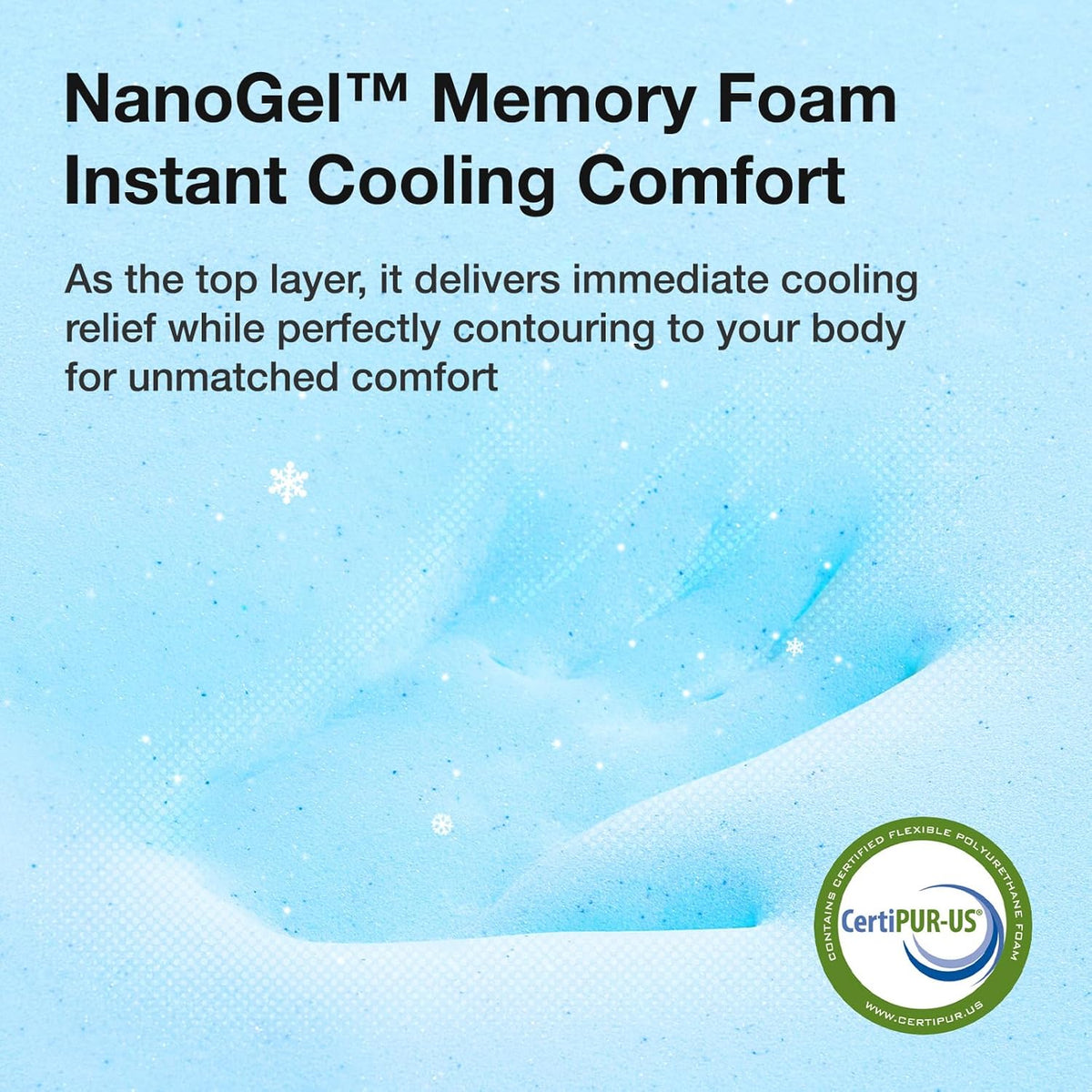 Novilla Gel Memory Foam Mattress - 5 Inch Queen Size for Cooling Sleep & Pressure Relief | CertiPUR-US Certified