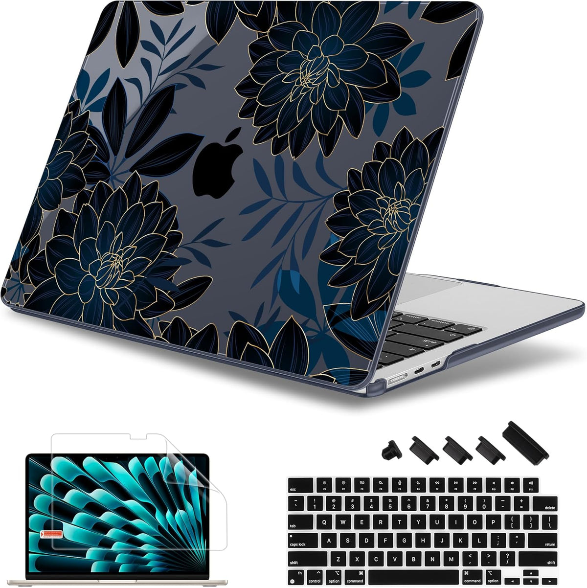 May Chen M5 13.6 Inch 2026 2025 2024-2022 M5 A3449 M4 A3240 M3 A3113 M2 A2681, 13.6" for MacBook Air Case Release