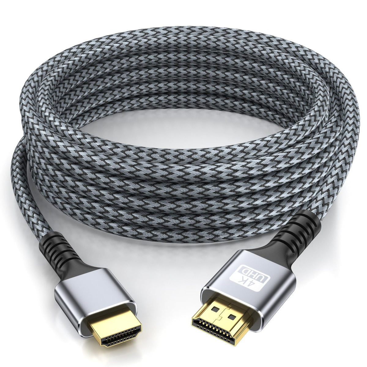 looyotul 4k 50ft 2.0 4K@60HZ 3D PS4/PS5 Hdmi Cable Ultra High Speed HDMI Cable ARC Gold Plated Connector Ethernet Audio