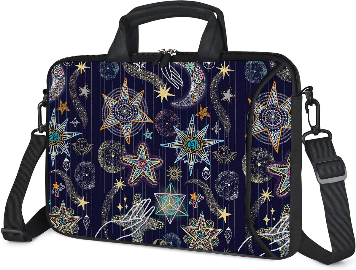 RICHEN (11-13.3 inch, Messenger Bag Carrying Case Sleeve with Handle Accessory Pocket Fits Laptops/Notebook/ebooks/Kids